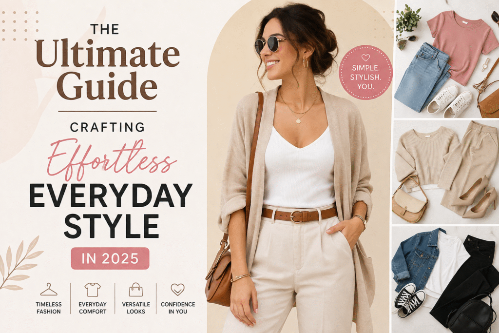 The Ultimate Guide Crafting Effortless Everyday Style