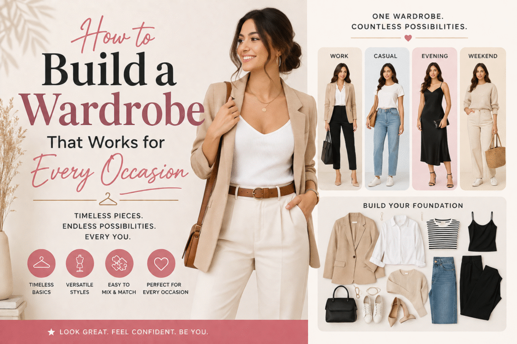 How to Build a Wardrobe That Works for Every Occasion