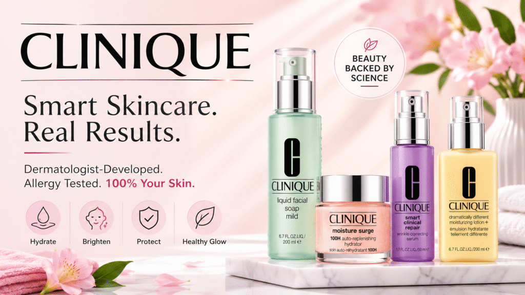 Clinique: Dermatologist-Developed Skincare for Every Skin Type